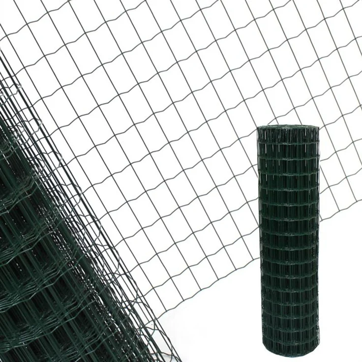 Gartenzaun Maschendraht 1,2x10m Schweißgitter Wildzaun grün Maschung 7,5x5cm – Bild 1
