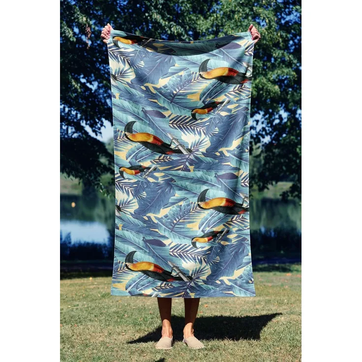 Mijolnir 'Tropic 70' Strandtuch, Mehrfarbig, 70 x 130 cm
