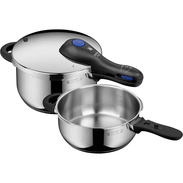 WMF Perfect Plus Topf-Set 4,5 + 3,0 l silber