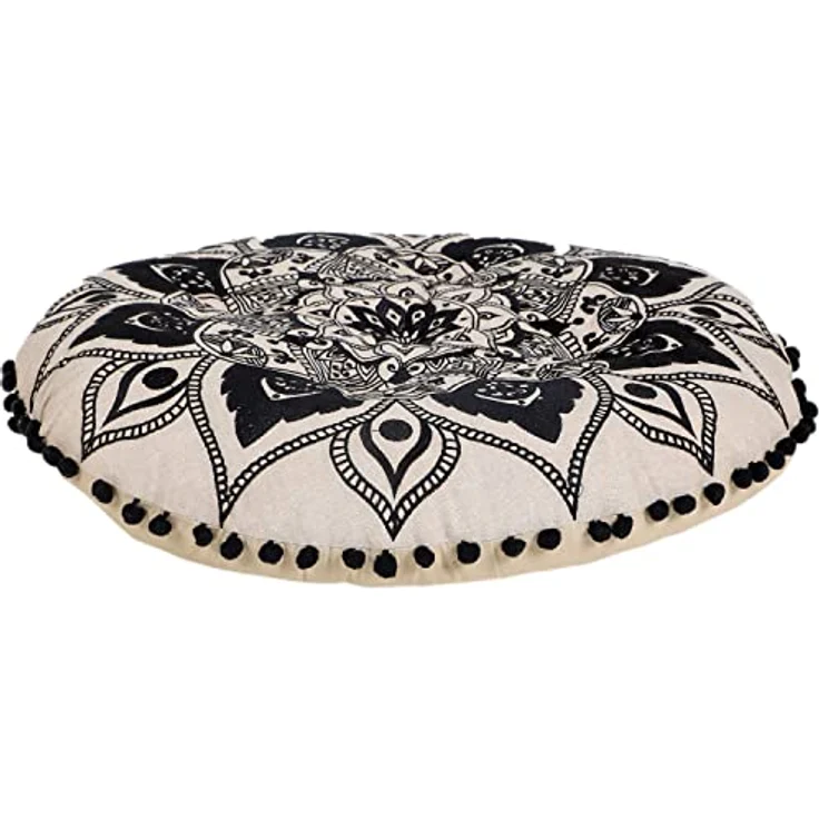 Marrakesch Orient & Mediterran Interior Pouf Orientalische Bodenkissen, Sitzkissen Nael, Hocker, Yogakissen, Handarbeit – Bild 3
