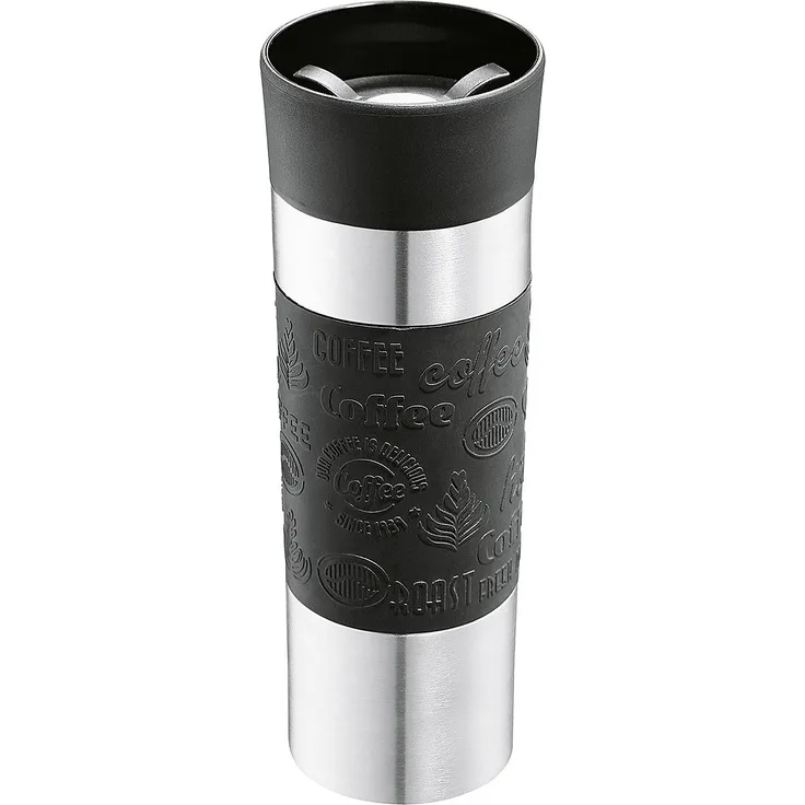 Isoliertrinkbecher VIAGGIO 500 ml schwarz