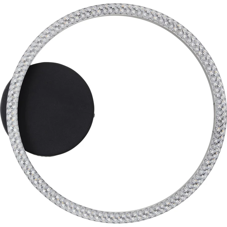 Brilliant LED Deckenleuchte Aurelia G80765/06 Wohnzimmer, Küche, Flur, Schlafzimmer, Arbeitszimmer Metall/Kunststoff Indoor Decke schwarz - LED fest integriert – Bild 5