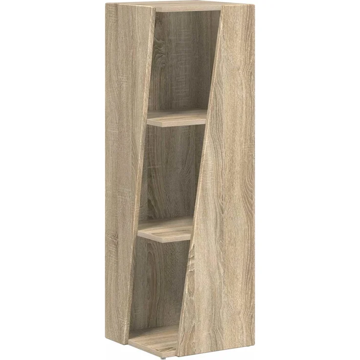vidaXL Seitenregal Sonoma-Eiche 33 x 32 x 100,5 cm Holzwerkstoff 892419 – Bild 2