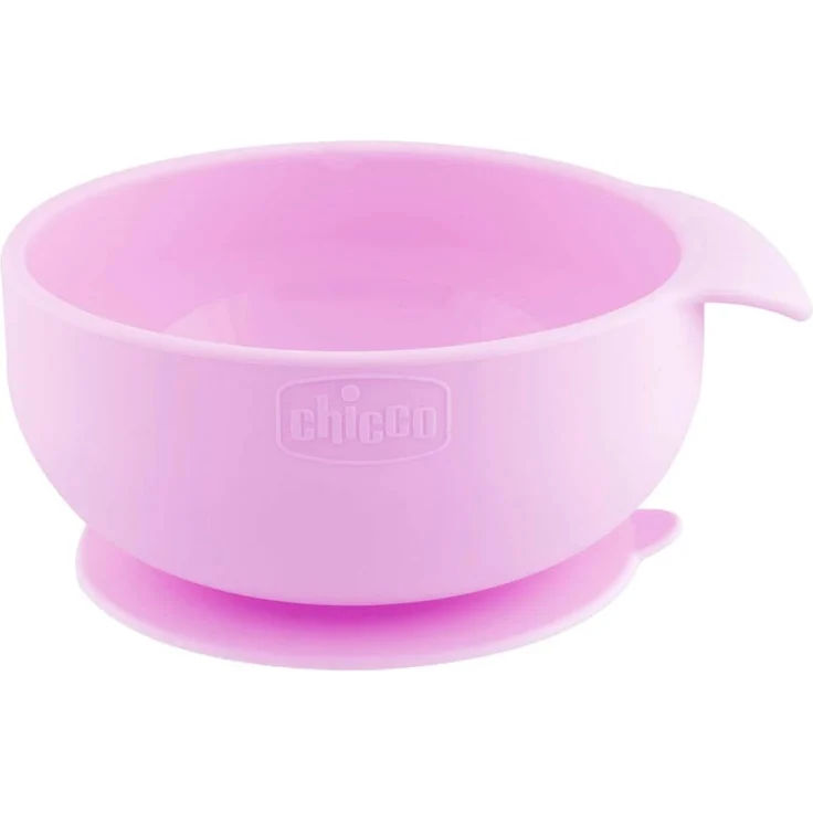 Chicco 00010221100000 Kleinkind-Schale Pink Silikon Junge/Mädchen 0 5 Jahr(e)