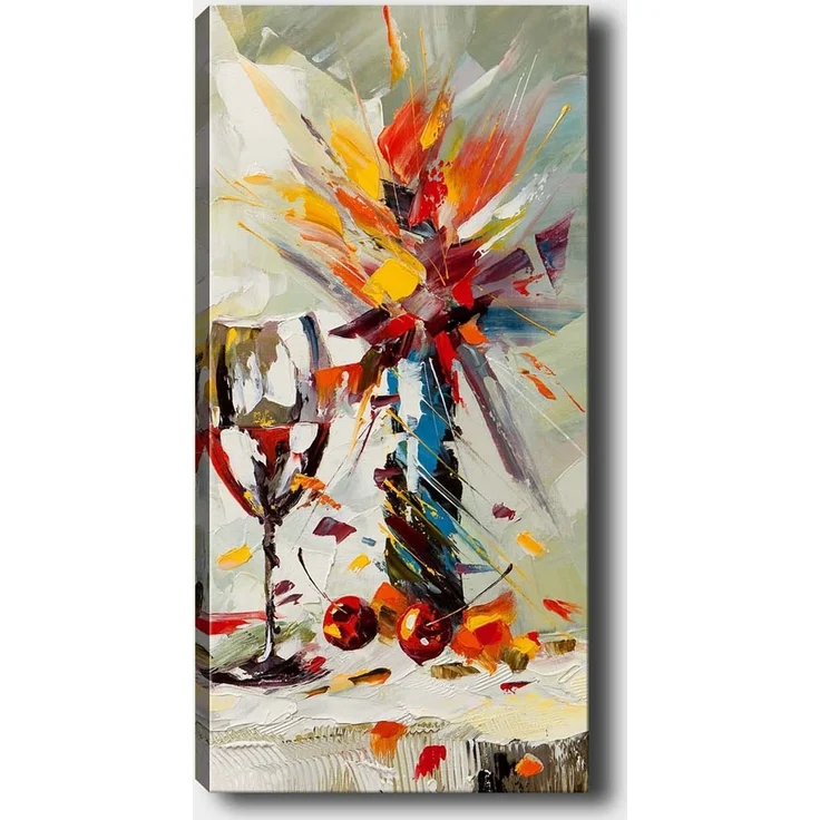 Wallity 'DKY521636_3080' Dekoratives Leinwandgemälde, Mehrfarbig, 80 x 30 cm – Bild 3