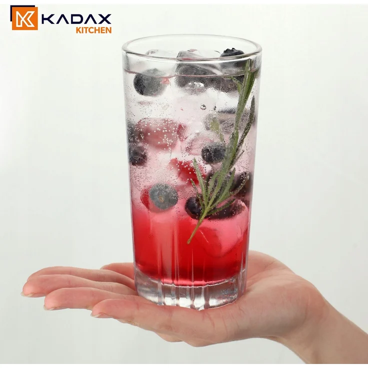 KADAX Gläser 340 ml Set mit 4 Gläsern für Getränke – Bild 4