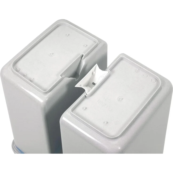 Gardissimo DUO BIN Doppel Mülleimer Abfalleimer 2x25L MIX + 2 Ersatzfedern (GD) – Bild 3