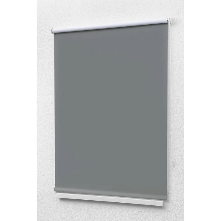 Lysel - Qualitätsrollo abdunkelnd anthrazit, (B x H) 93cm x 275cm in grau/anthrazit – Bild 6