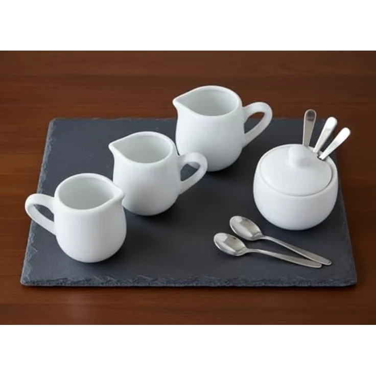 Provance Milchkännchen 3-teiliges Porzellankannen-Set, Milchkännchen-Set á 70ml pro Stück, (Set, 3-St) – Bild 2