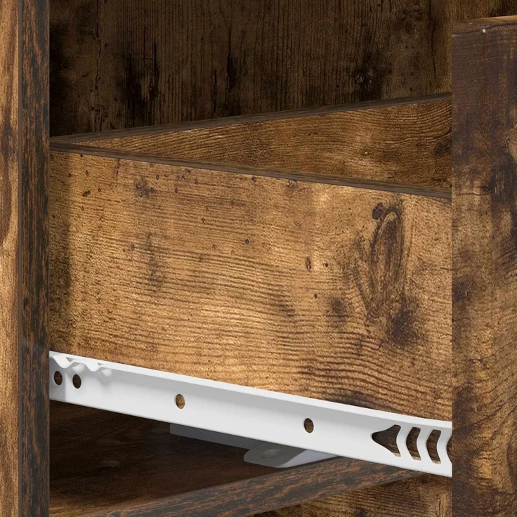 vidaXL Schuhschrank 73 x 38 x 87,5 cm Holzwerkstoff Räuchereiche 8011662 – Bild 7