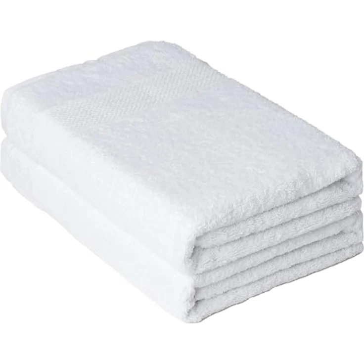 Brielle Badetücher Handtuch-Set aus 100% Baumwolle - 2 Duschtücher 70x140 cm, (packung, 2-St), 100% Baumwolle, nachaltig as Bio-Bumwolle, schnell trocknet – Bild 2