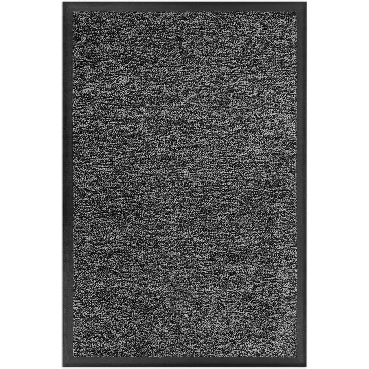 Kubus Fußmatte Griptex Schmutzfangmatte hochabsorbierend für den Eingangsbereich, Langlebige Fußmatte mit rutschfestem TPE-Rücken