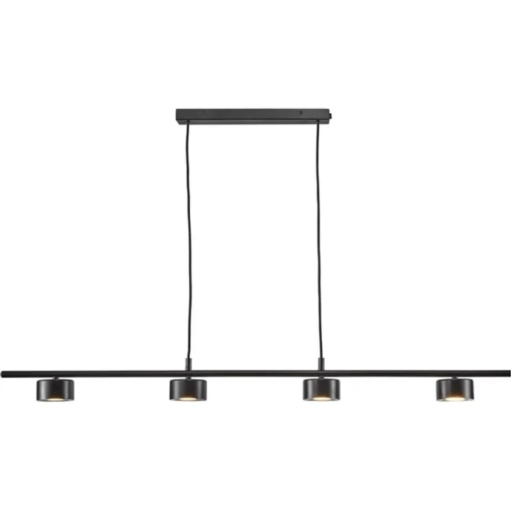 Domoletti Pendelleuchte LED LUCA 4x4W schwarz