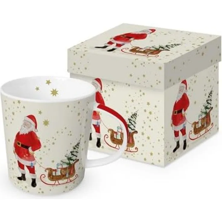 Paperproducts Trend Mug Snowflakes & Santa