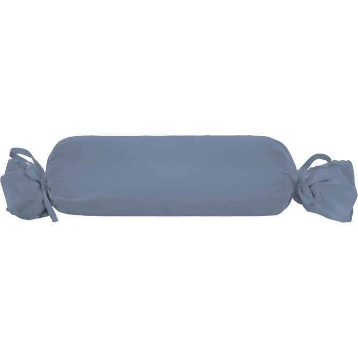 biberna Feinjersey-Kopfkissenbezug, blau, 15x40 cm – Bild 1
