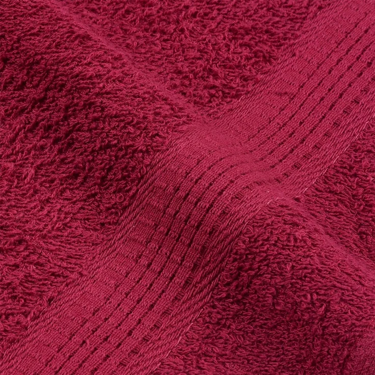 vidaXL Waschtücher FROGN 4 Stk. Bordeaux 30x30 cm 360 g/m² 136729 – Bild 7