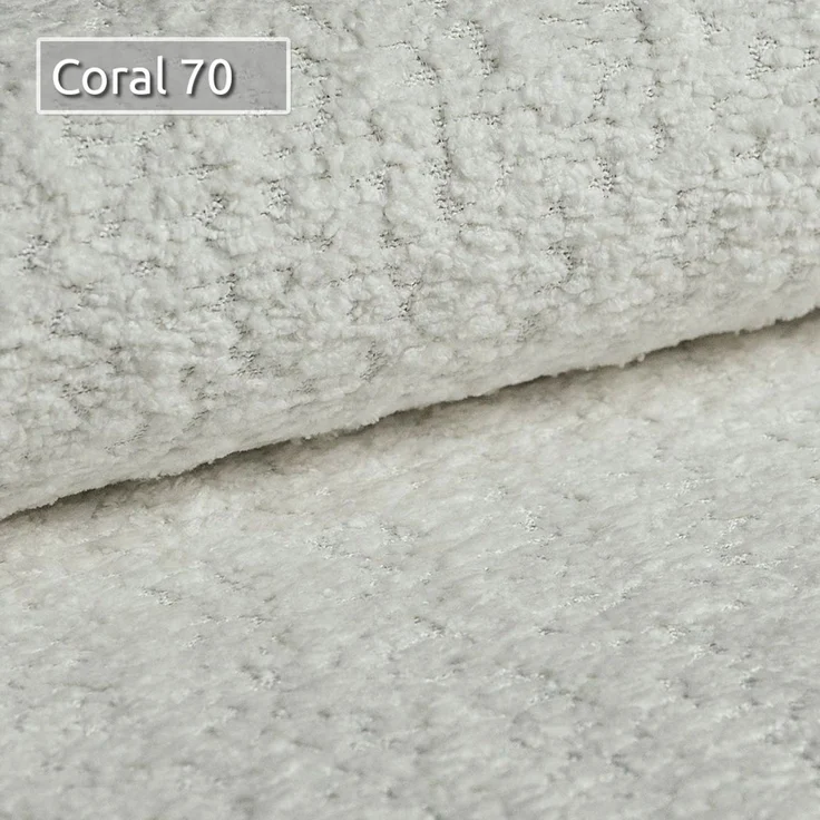 Polsterbett Celine - Bettkasten mit Gasdruckfedern - Doppelbett mit Lattenrost, Bett mit Polsterkopfteil, Bettgestell, Schlafzimmer, Bouclé-Stoff (160x200 cm, Weiß (Coral 70)) – Bild 5