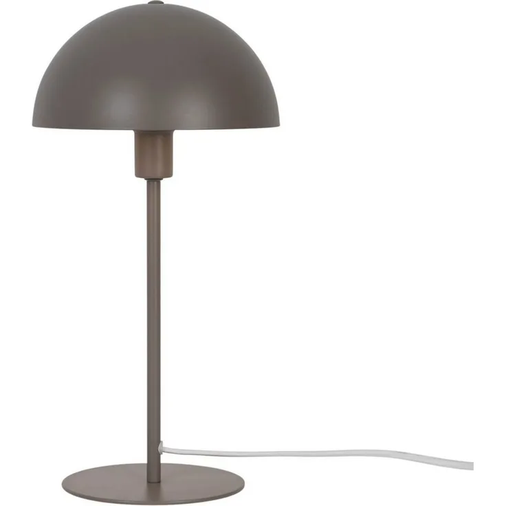 Tischlampe hell braun Nordlux Ellen 20 E14 mit Kabelschalter