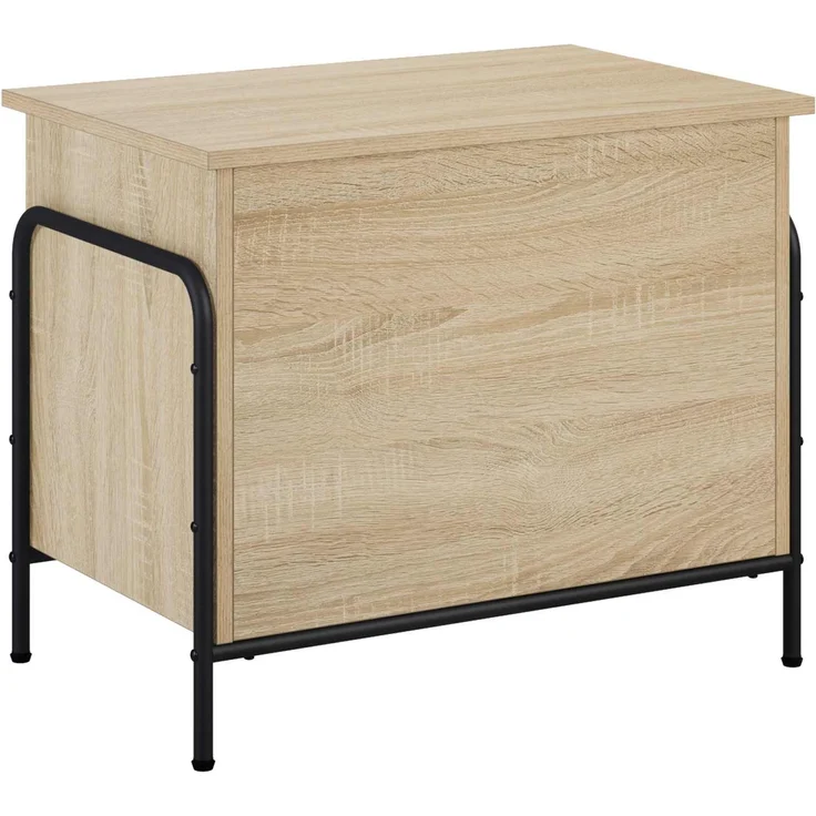 vidaXL Aufbewahrungsbox Sonoma-Eiche 80 x 40 x 49,5 cm Holzwerkstoff 8013669 – Bild 2