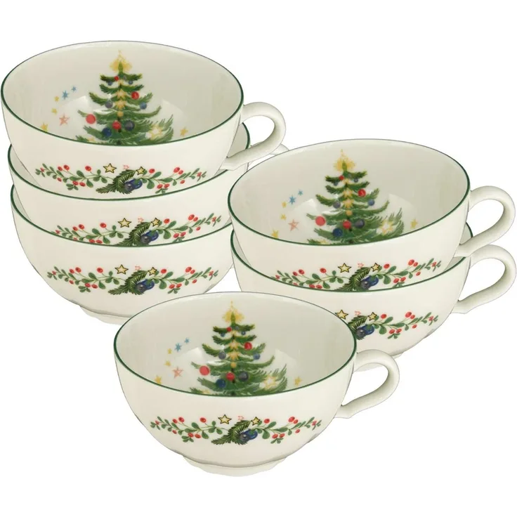 Seltmann Weiden Marieluise Weihnachten Teetasse 210 ml 6er Set