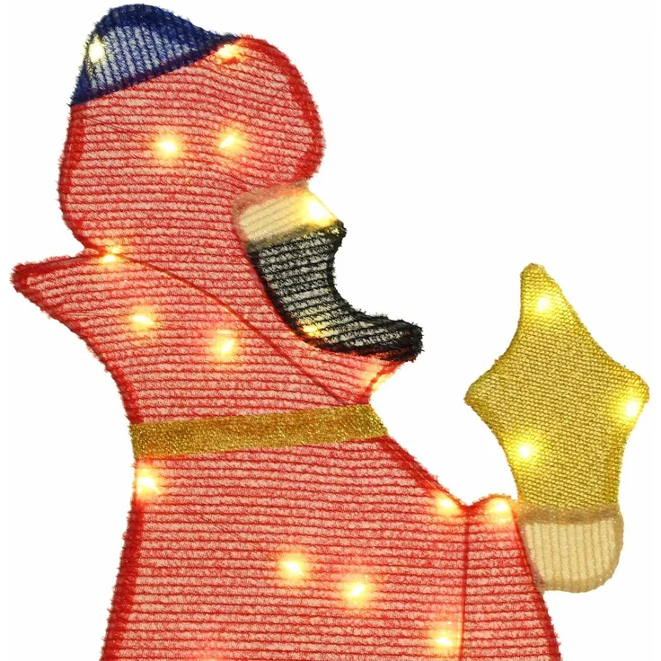 vidaXL 3 weise Männer Weihnachtsbeleuchtung 3 stk. LEDs Warmes Weiß 4019490 – Bild 5