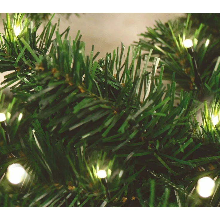 Spetebo LED-Girlande Weihnachtsgirlande 810cm - 100 LED / Timer, 100-flammig, Timer Funktion – Bild 2