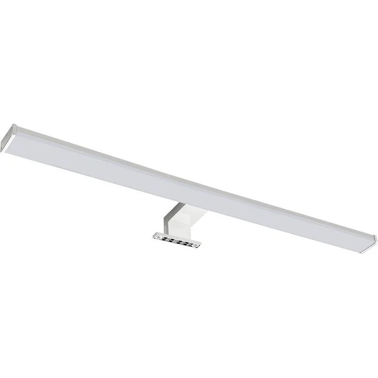 SEBSON Spiegelleuchte LED Spiegellampe Bad 60cm IP44 12W 900lm 4000K 230V 600 x 108 x 44 mm, LED integriert, neutralweiß, Aufbauleuchte + Klemmleuchte, 110° Abstrahlwinkel, einfach Montage – Bild 2