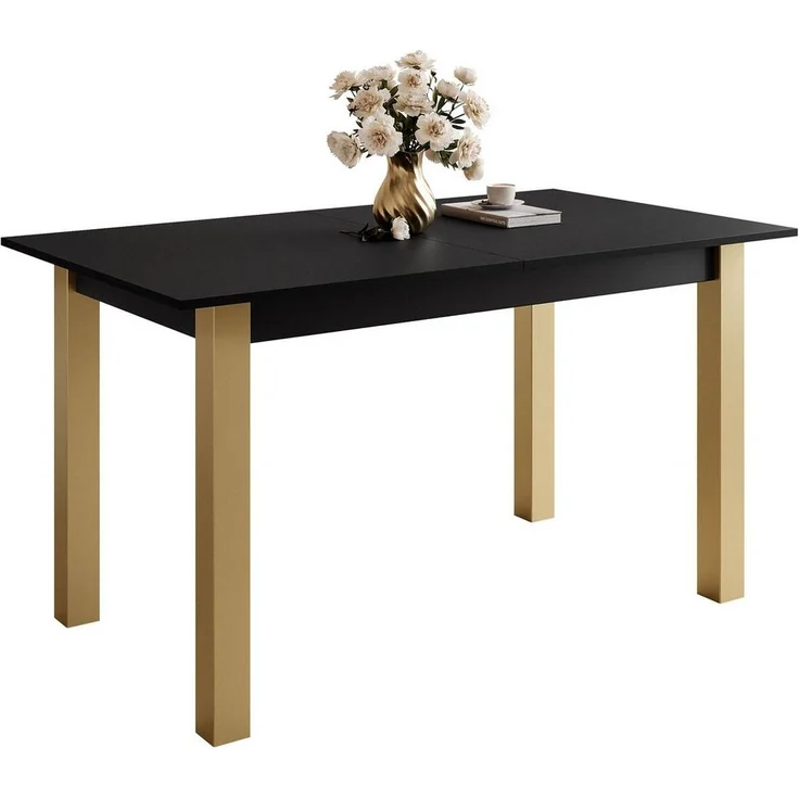 Lookway Esstisch ARTON GOLD ausziehbarer Tisch 140 cm – Bild 5