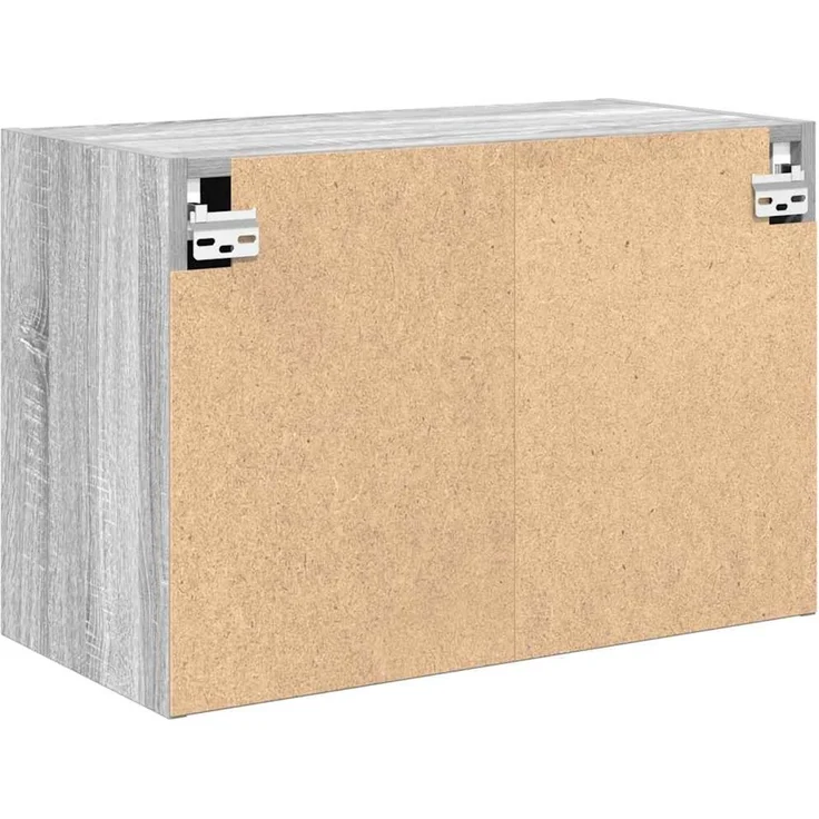 vidaXL Garagen-Wandschränke 2 Stk. Grau Sonoma Holzwerkstoff 860654 – Bild 8
