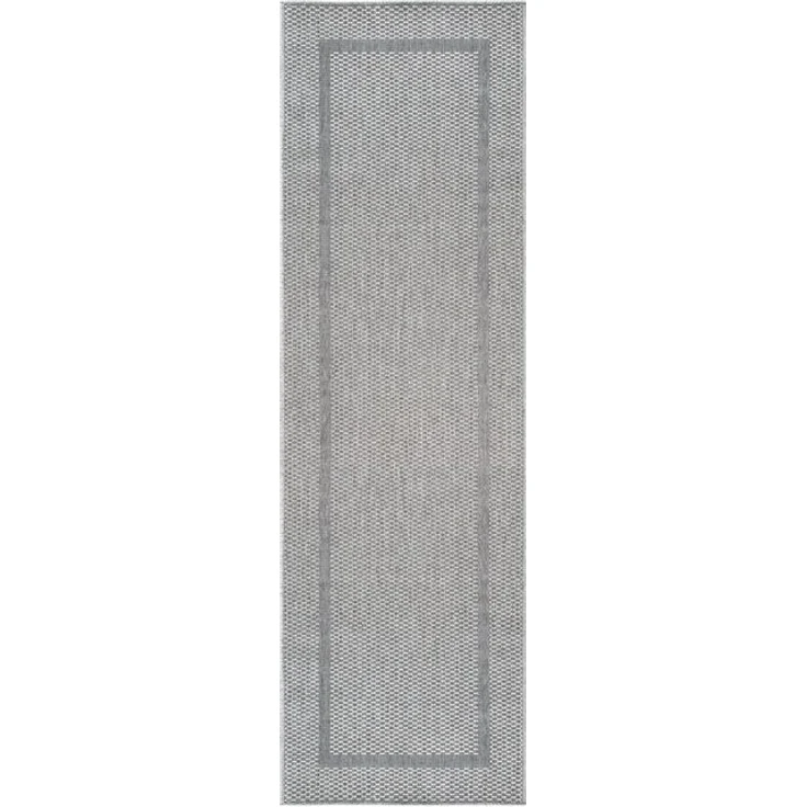 my home Teppich Venedig Bordüre auch als Läufer erhältlich, rechteckig, Höhe: 3 mm, In- und Outdoor geeignet, Sisal-Optik, Wetterfest & UV-beständig – Bild 4