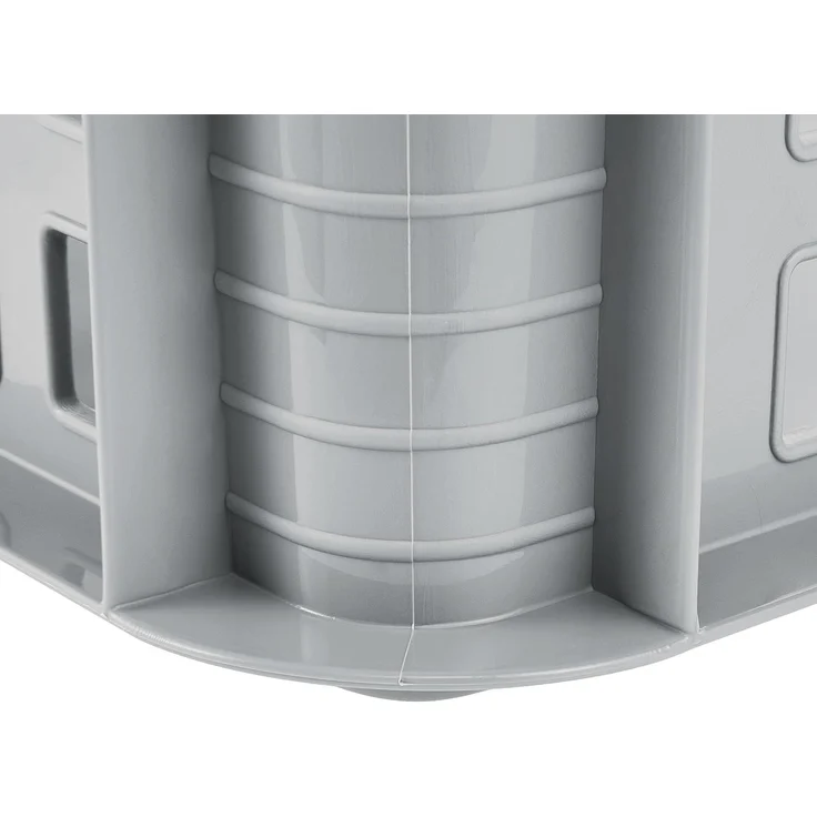 keeeper Transportkorb Robert 22,0 Ltr. 60x40x12 cm nordic grey – Bild 7