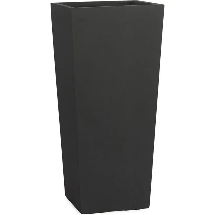 Pflanzwerk® Pflanzkübel CONIC Premium Blumenkübel Pflanzsäule Fiberglas mit Lotus-Effekt, Fiberglas - Handgefertigt - Rechteckig - Frostbeständig