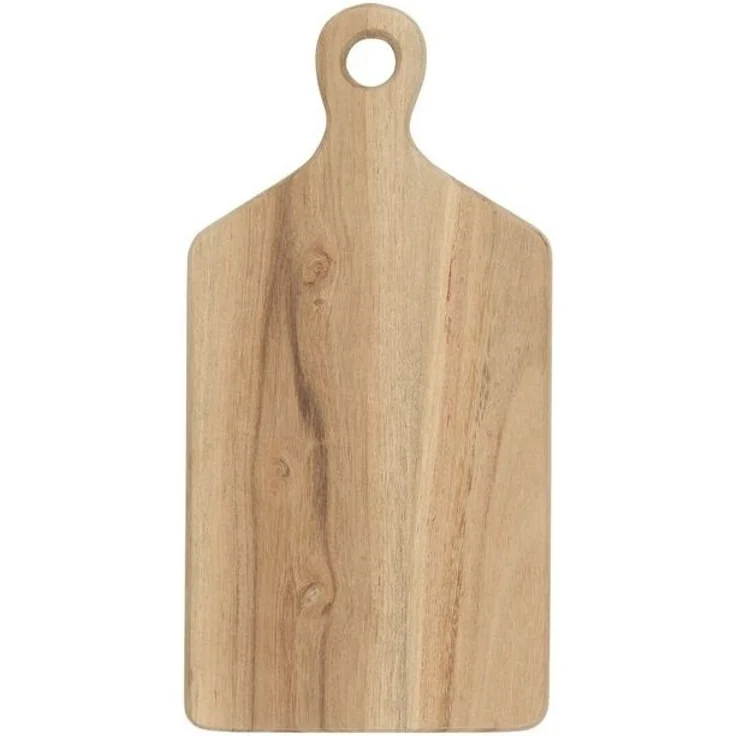 Schneidebrett Servierbrett Brettchen Holz mit Griff 15x30cm Ib Laursen 17063-00 – Bild 4