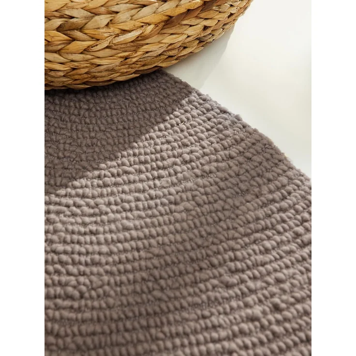 HANSE Home Wollteppich Calmio, auch als Läufer und in rund, rund, Höhe: 18 mm, Handgetuftet, Wolle, Natur, Wohnzimmer, Schlafzimmer, Skandi, Hygge – Bild 8