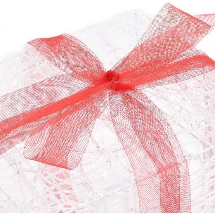 vidaXL LED-Geschenkboxen 3 Stk. Weihnachtsdekoration Mehrfarbig 328793 – Bild 5