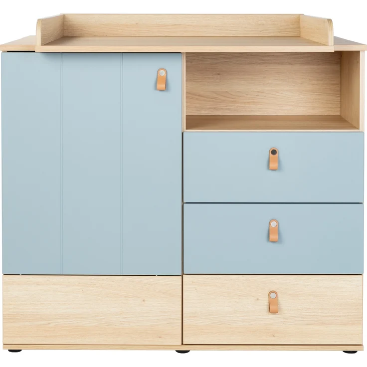 3-teiliges Babymöbel-Komplettset »Roofy« mit 2-trg. Kleiderschrank, Salbei / Nagano Oak, Arthur Berndt – Bild 16