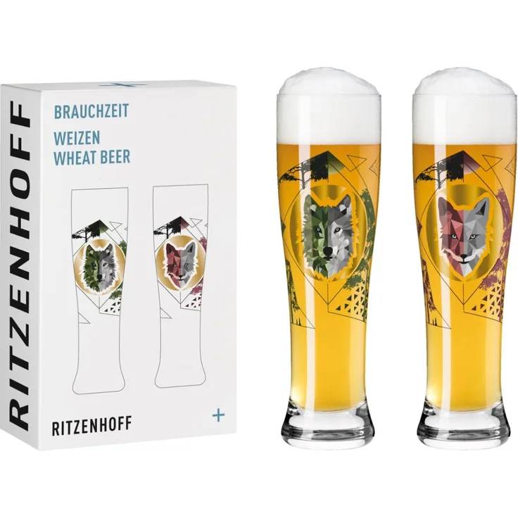 Ritzenhoff Brauchzeit Weizen 2er-Set 002 Sonja Eikler 2021 / Weizenbiergläser