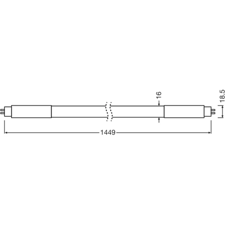 LEDVANCE LED-Röhre T5 AC MAINS P 1449 mm 36W 840 – Bild 2