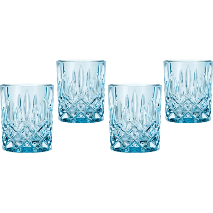 NACHTMANN 104193 NOBLESSE Whisky Tumbler AQUA 4er Set