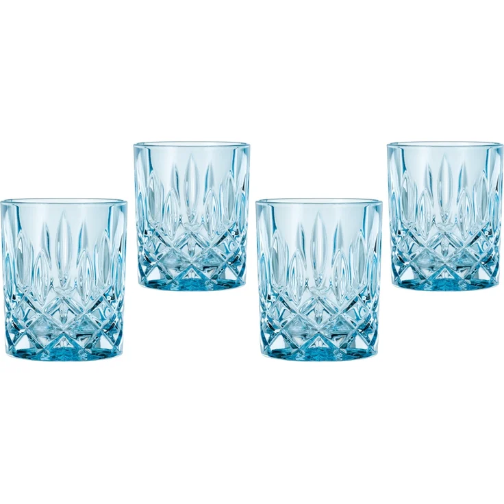 NACHTMANN 104193 NOBLESSE Whisky Tumbler AQUA 4er Set – Bild 1