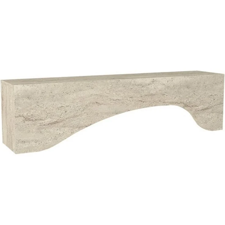 moebel17 Lowboard TV Lowboard Enigma Granit Optik Travertin Beige (Einzelmöbel, 1 St, Besteht aus 1 TV Lowboard), Pflegeleichte Oberfläche, Granitoptik – Bild 4