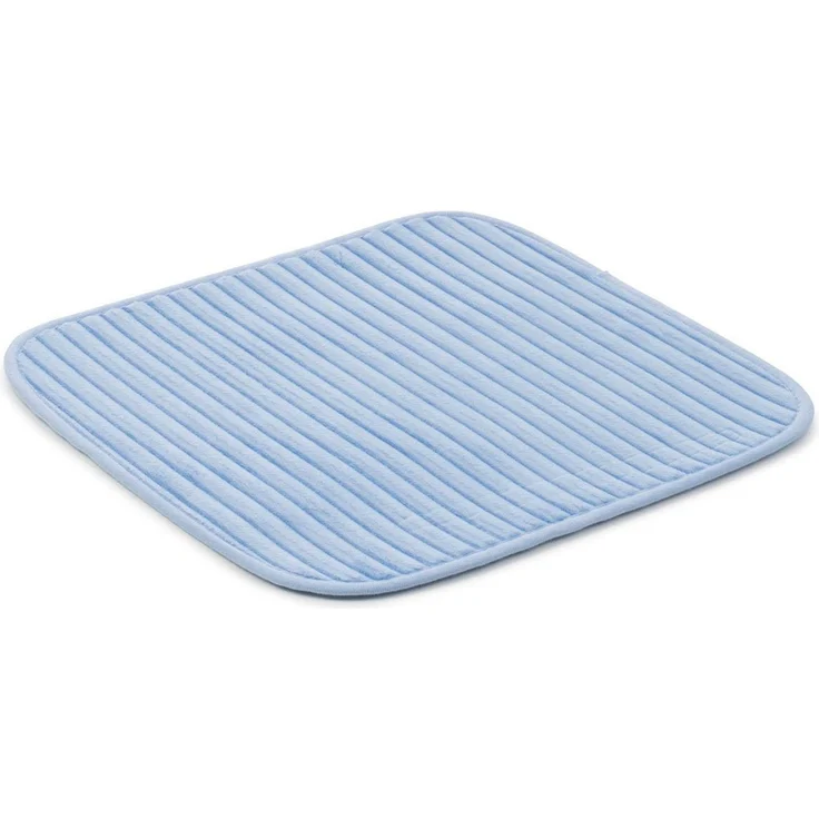 Gözze Badematte Berlin, Höhe 7 mm, rutschhemmend beschichtet, fußbodenheizungsgeeignet, Polyester, rechteckig, Badteppich, Uni Farben, Cord Optik, waschbar – Bild 1