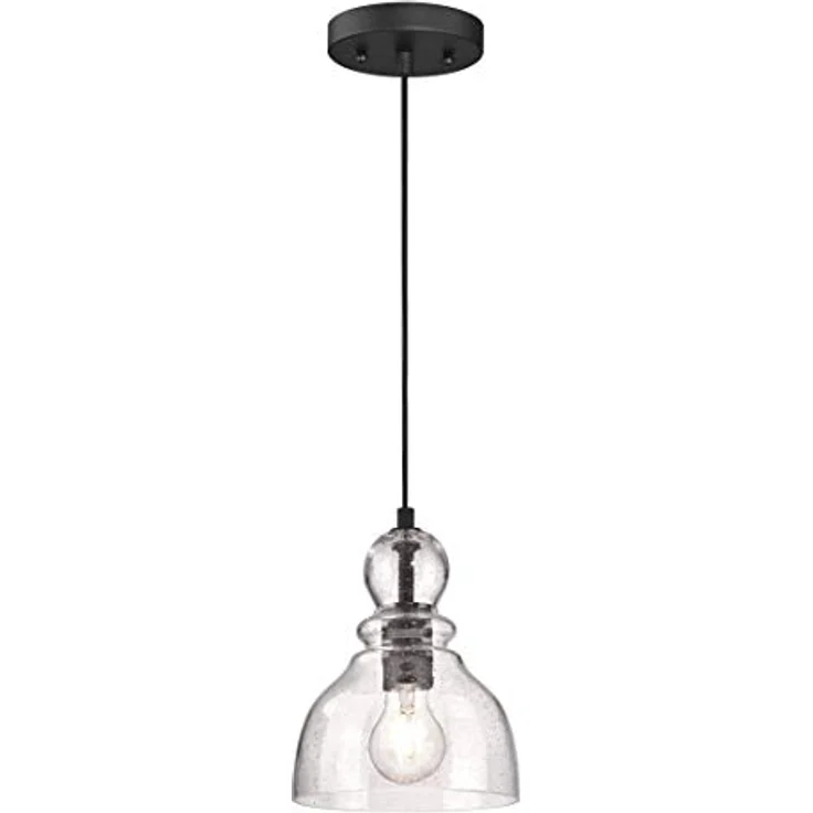 Westinghouse Hängeleuchte Fiona, bronzefarben geölt, Ø 18 cm, Pendelleuchte – Bild 1