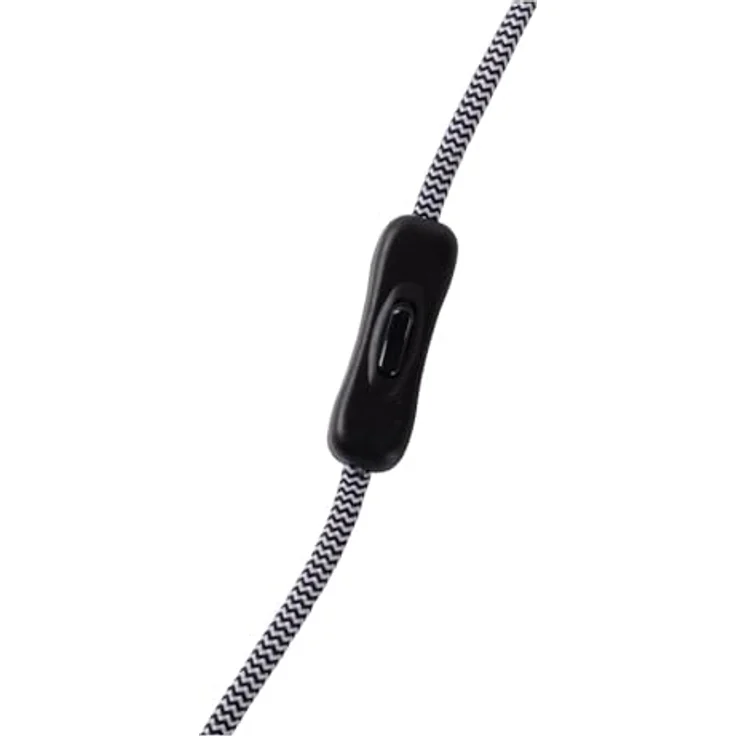 Lucide 45576/01/02, Nachttischlampe mit textiler Schnur, höhenverstellbar, retro Design – Bild 7