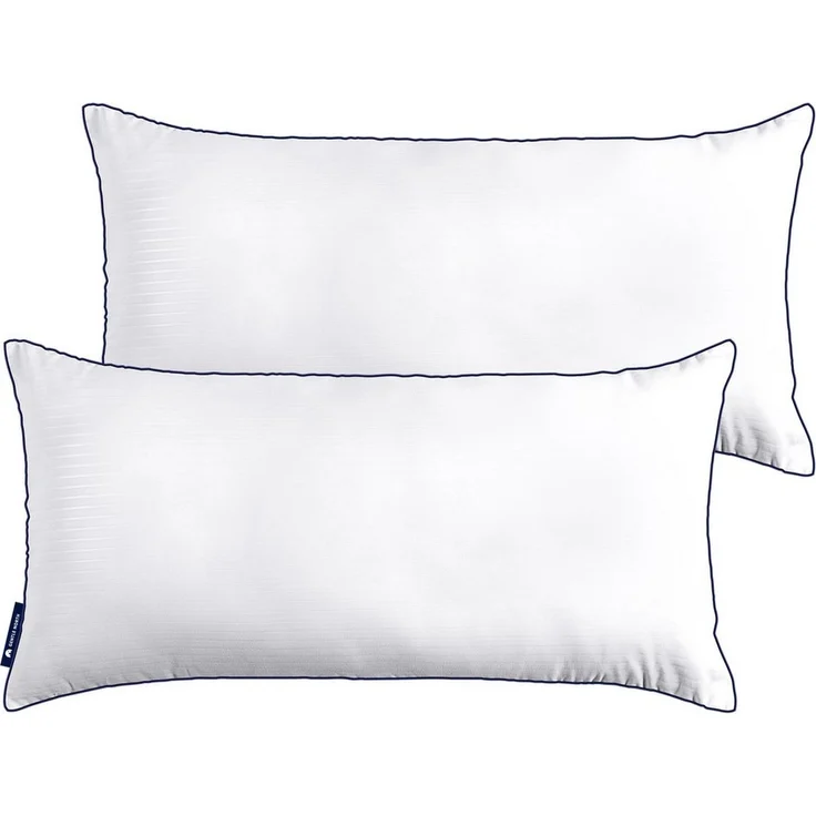 Gentle North Microfaserkissen Kopfkissen in Hotelqualität - Einzeln oder im 2er Set - 60° Waschbar, Füllung: Polyester, Rückenschläfer, Seitenschläfer, Bauchschläfer, Comfort, Reißverschluss für Füllung - Made in EU - allergikerfreundlich – Bild 1
