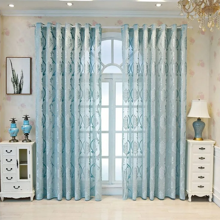 M&W DAS DESIGN Vorhang Wohnzimmer Schlafzimmer​​ Curtains Mit ösen (1er), 2 für Paar