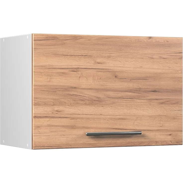 Hängeschrank Fame-Line Goldkraft Eiche/Weiß 60 cm, AP Eiche Vicco – Bild 1