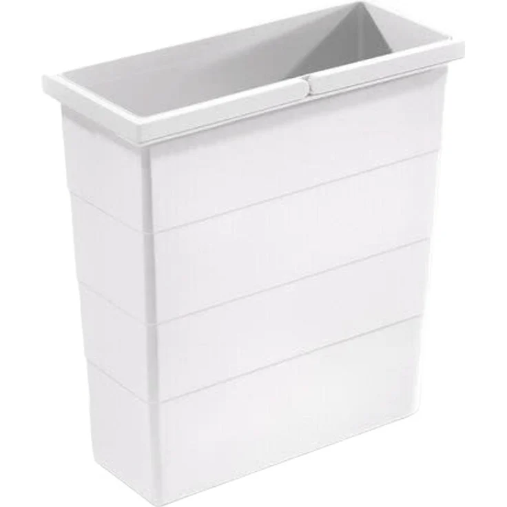 Hailo Inneneimer 1126899 weiß 12 Liter 320 x 156 x 295 mm 2 Henkel – Bild 2