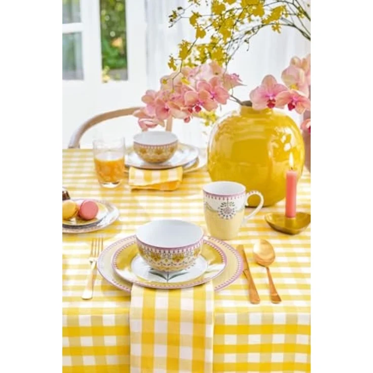 PiP Studio Frühstücksteller Lily&Lotus Yellow Frühstücksteller 21cm – Bild 4