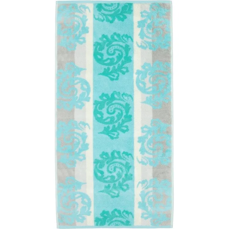 Cawö Handtücher Noblesse Cashmere Jacquard 1057, 100% Baumwolle (1-St)